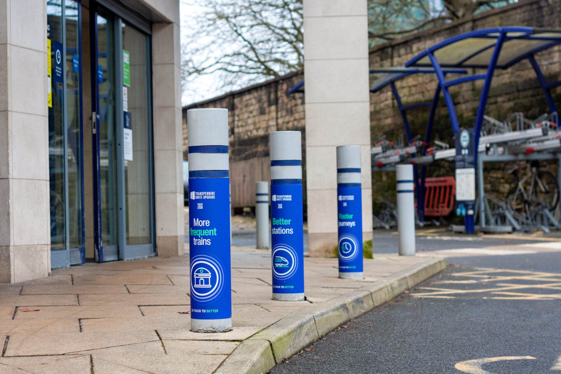 Transpenne Route Upgrade, TRU - Station Graphics, Brand Awareness Campaign