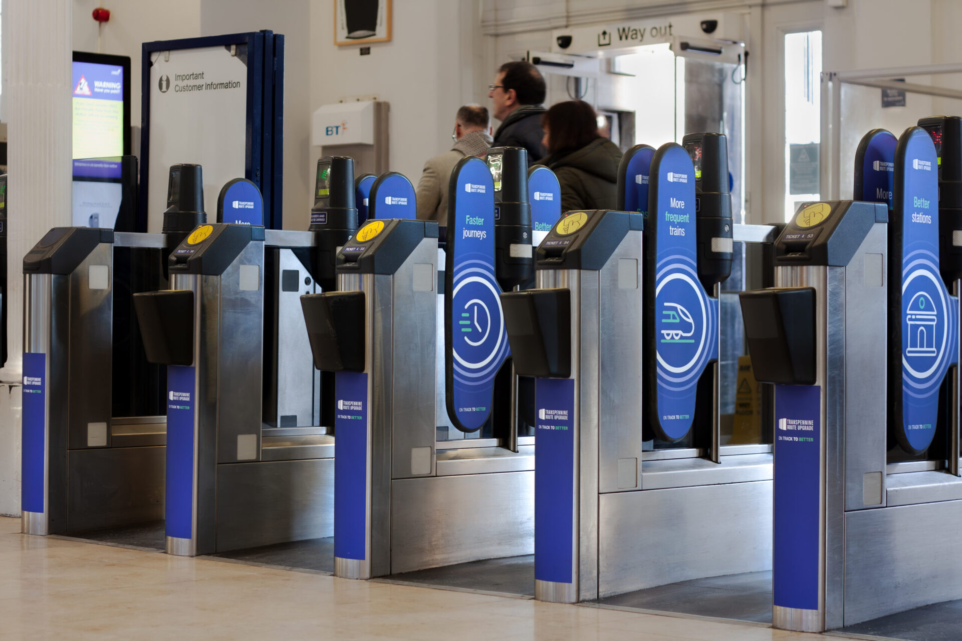 Transpenne Route Upgrade, TRU - Station Graphics, Brand Awareness Campaign